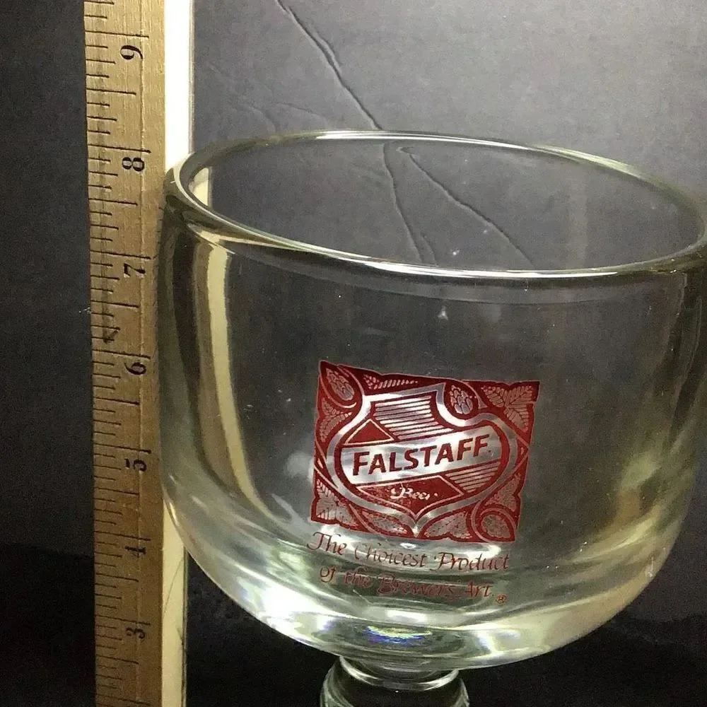 Huge old vintage, Falstaff, beer goblet